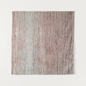 美しい自然のパターンを持つ古い木造のテクスチャ タペストリー (正面(横))