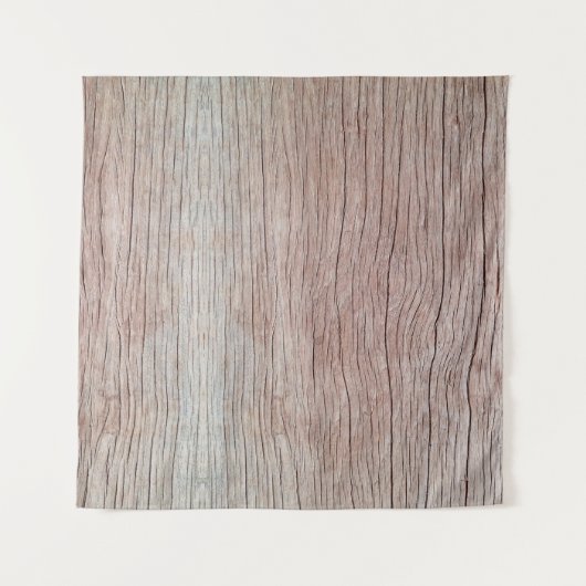 美しい自然のパターンを持つ古い木造のテクスチャ タペストリー (正面(横))