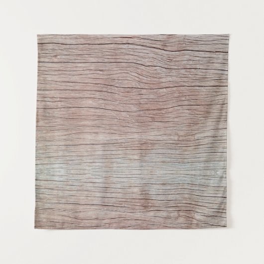 美しい自然のパターンを持つ古い木造のテクスチャ タペストリー (正面)