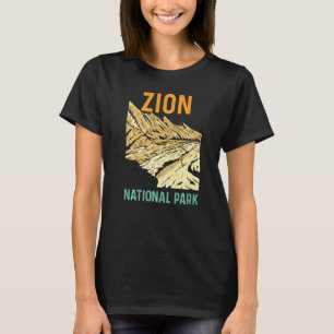 美しい自然の休暇 Zion National Park Tシャツ