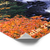 美しい自然ポスター。 ポスター (角)