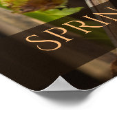 美しい自然ヤングシダ立ち上がりCC0921春 ポスター (角)