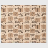 美しい自然包装紙 ラッピングペーパー (フラット)