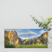 美しい自然景観葬儀サンキューカード (スタンド正面)