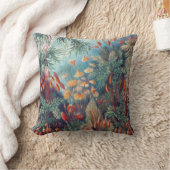 美しい自然 – コケ クッション (ブランケット)