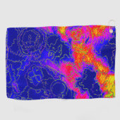 美しい自然 ゴルフタオル (横)