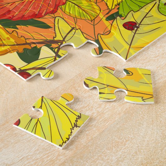 美しい自然 ジグソーパズル (側面)