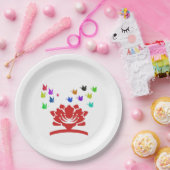 美しい自然 ペーパープレート (パーティー)