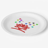 美しい自然 ペーパープレート (アングル)