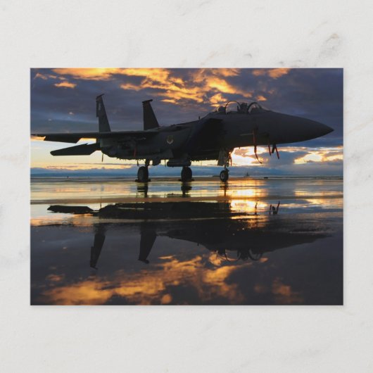 美しい航空機 ポストカード (正面)