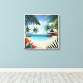 美しい色のためのキャンバスに印刷されたイメージ， 22 キャンバスプリント (インサイチュ (ウッドフロア))