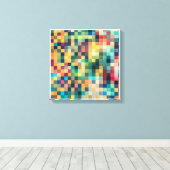 美しい色のためのキャンバスに印刷されたイメージ， 29 キャンバスプリント (インサイチュ (ウッドフロア))