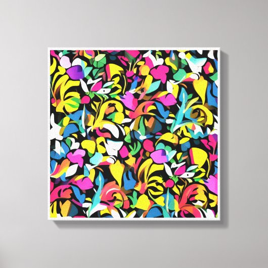 美しい色のためのキャンバスに印刷されたイメージ， 31 キャンバスプリント (正面)