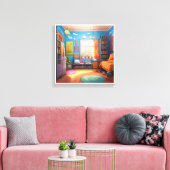 美しい色のためのキャンバスに印刷されたイメージ， 46 キャンバスプリント (インサイチュ (リビング))