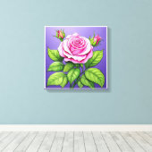 美しい色のためのキャンバスに印刷されたイメージ， 68 キャンバスプリント (インサイチュ (ウッドフロア))