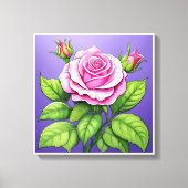 美しい色のためのキャンバスに印刷されたイメージ， 68 キャンバスプリント (正面)