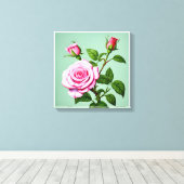 美しい色のためのキャンバスに印刷されたイメージ， 69 キャンバスプリント (インサイチュ (ウッドフロア))