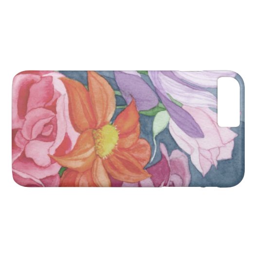 美しい色のフローラ Case-Mate iPhoneケース (裏面(横))