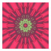 美しい色の万華鏡のように千変万化するパターン フォトプリント            (正面)