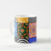 美しい色の抽象芸術backgroundabstract, ar コーヒーマグカップ (正面左)