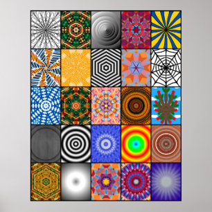 美しい色の抽象芸術backgroundabstract, ar ポスター