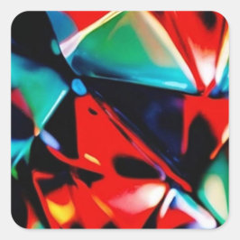 美しい色の混乱 スクエアシール