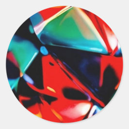 美しい色の混乱 ラウンドシール