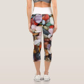 美しい色の石がたくさん カプリレギンス (裏面)