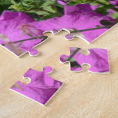 美しい色の花の束の写真 ジグソーパズル (側面)