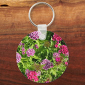 美しい色の花 キーホルダー (正面)