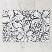 美しい色の花 ペーパーパッド (正面)