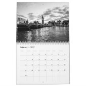 美しい色カレンダー カレンダー (2月 2027)