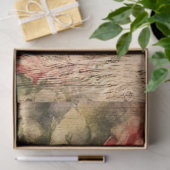 美しい色彩の鮮やかバラオンウ素朴ンド 薄葉紙 (ギフト)