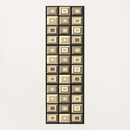 美しい色数々のの幾何学的抽象芸術アート ヨガマット