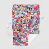 美しい色柄 ゴルフタオル (インサイチュ)