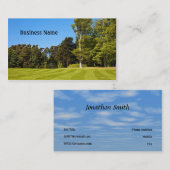 美しい芝生 名刺 (正面/裏面)