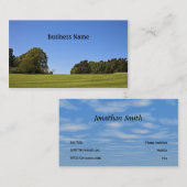 美しい芝生 名刺 (正面/裏面)