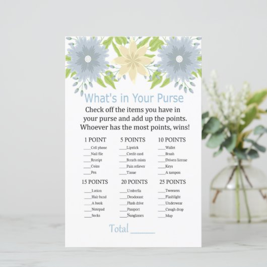 美しい花あなたの財布ゲームの中に何がある (スタンド正面)