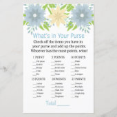 美しい花あなたの財布ゲームの中に何がある (正面)