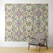 美しい花が咲く夏の庭 タペストリー (インサイチュ(横))