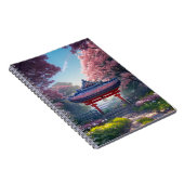 美しい花が咲く庭 ノートブック (右側)