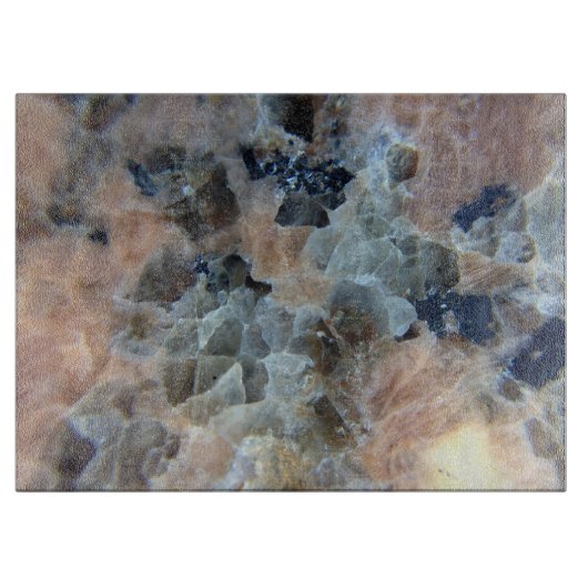 美しい花こう岩のまな板 カッティングボード (正面)