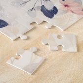 美しい花とエッフェルタワーパリ ジグソーパズル (側面)