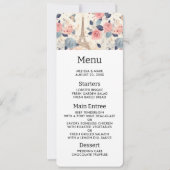 美しい花とエッフェルタワーパリ 招待状 (正面)