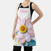 美しい花とハミング鳥の母の日 エプロン (インサイチュ)