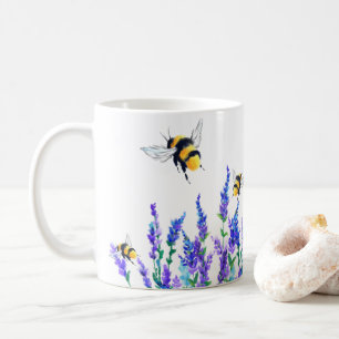 美しい花とビーズコーヒーマグ コーヒーマグカップ