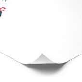 美しい花とユーカリのポスター フォトプリント            (角)