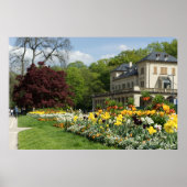 美しい花と家 ポスター (正面)