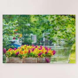 美しい花と水、オランダ ジグソーパズル