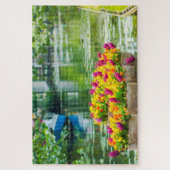 美しい花と水、オランダ ジグソーパズル (縦)